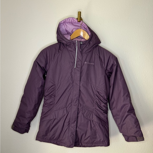 Columbia Girls Purple Winter Ski Jacket size M - Picture 1 of 4